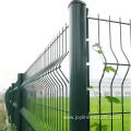 green coated curved welded wire mesh